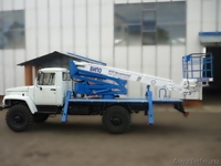 Вышка автомобильная. 19 м. Телескоп. На шасси ГАЗ-33081 Садко. - Изображение #1, Объявление #1310253