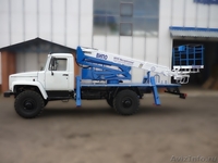 Вышка автомобильная. 19 м. Телескоп. На шасси ГАЗ-33081 Садко. - Изображение #4, Объявление #1310253
