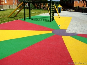 резиновые покрытия для детских площадок - Изображение #1, Объявление #239657