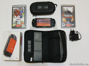 PSP-3008. Флешка Sony 8 гб, 2 игры, чехол - Изображение #1, Объявление #438787