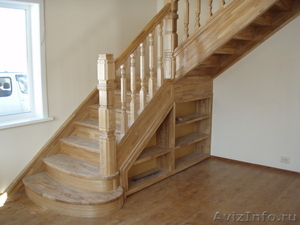 изготовление лестниц из дерева; - Изображение #2, Объявление #456706
