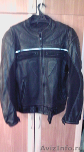 Продам куртку кожаную защитную для езды на мотоцикле мужскую - Изображение #3, Объявление #536913
