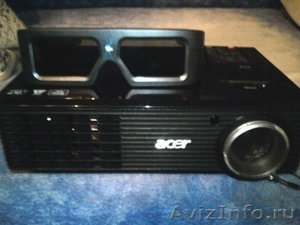 продаю 3d проектор acer x1261p с 3d очками - Изображение #1, Объявление #538228