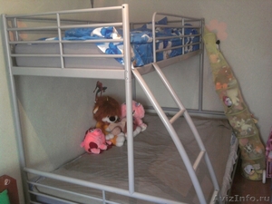 Двухъярусная железная кровать ИКЕА - Изображение #2, Объявление #604356