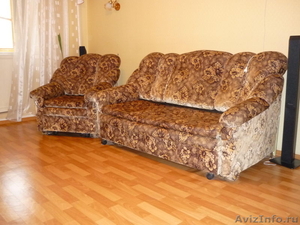 комплект мягкая мебель (диван-кровать, 2 кресла-кровать) - Изображение #1, Объявление #708101