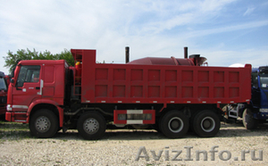 Продаём самосвалы Howo Хово 40 тонн 8х4 2700000 руб  в наличии в Омске.