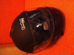 Шлем для мотоцикла новый черный - Изображение #1, Объявление #887380