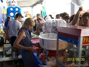 Аренда и прокат оборудования попкорна и сладкой (сахарной) ваты в Казани.  - Изображение #1, Объявление #1213318