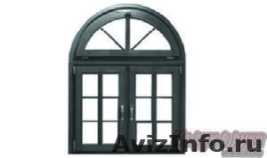 Окна деревянные, арочные, балконные рамы, межкомнатные, входные, банные двери - Изображение #1, Объявление #342